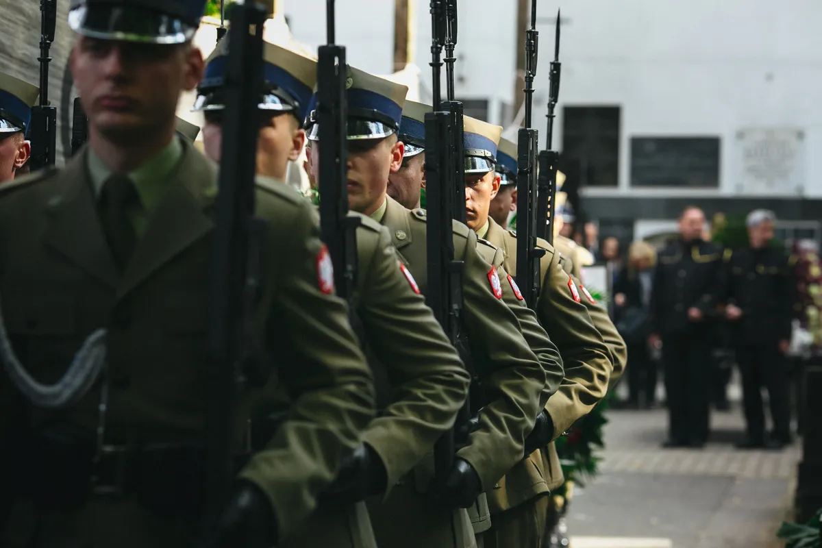 Pogrzeb wojskowy Warszawa